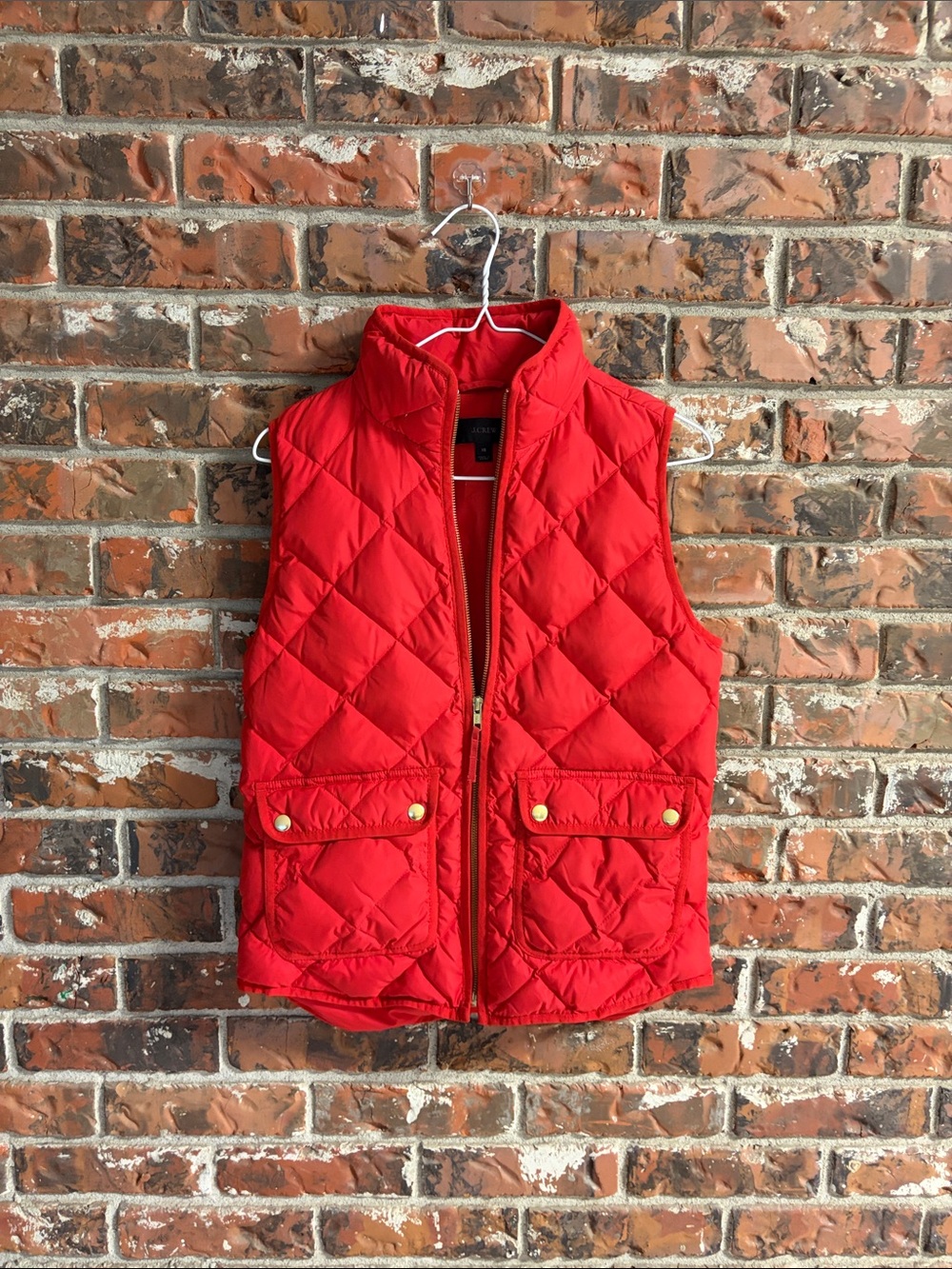 J crew puffer vest